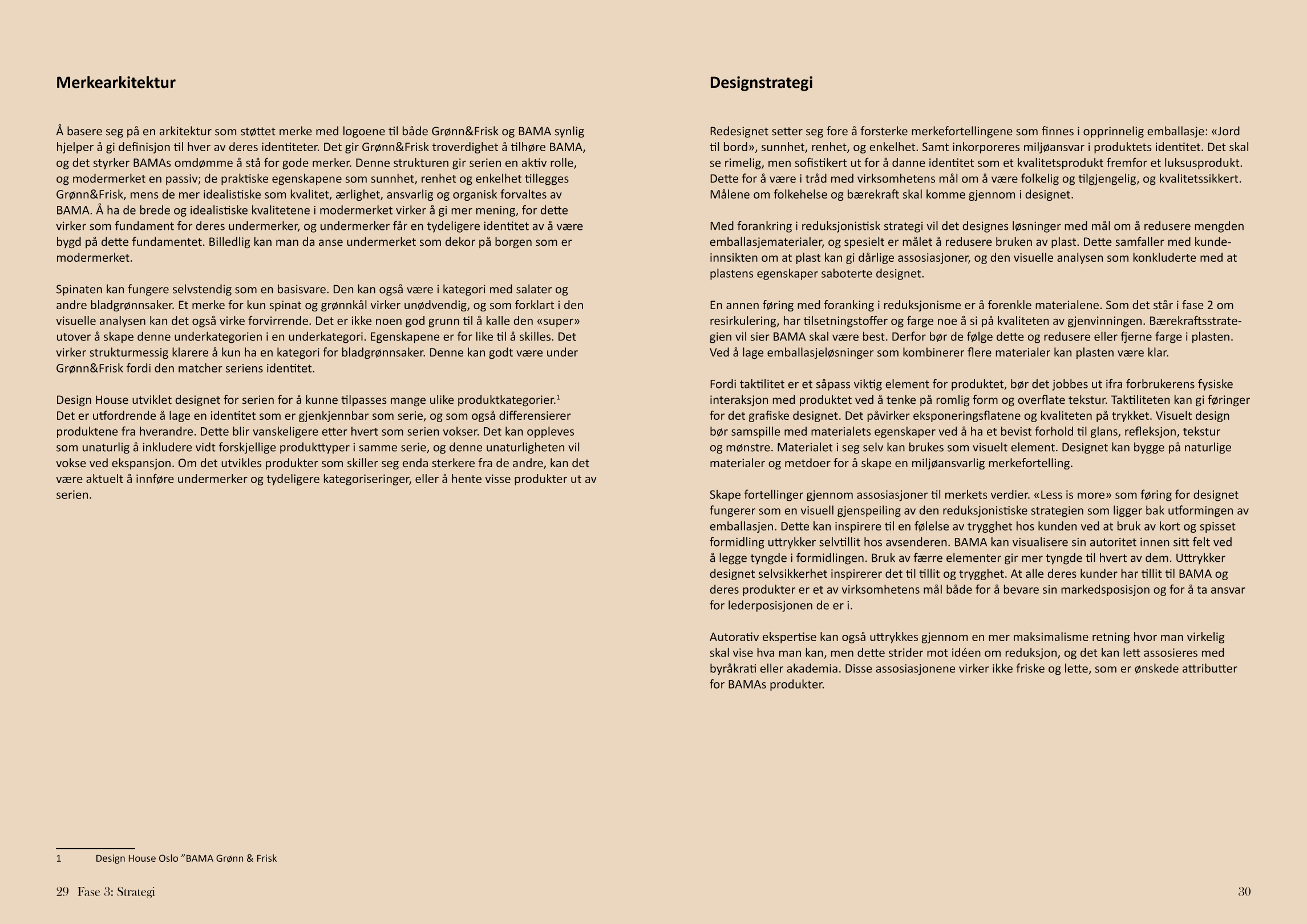 spinatrapport oppslag